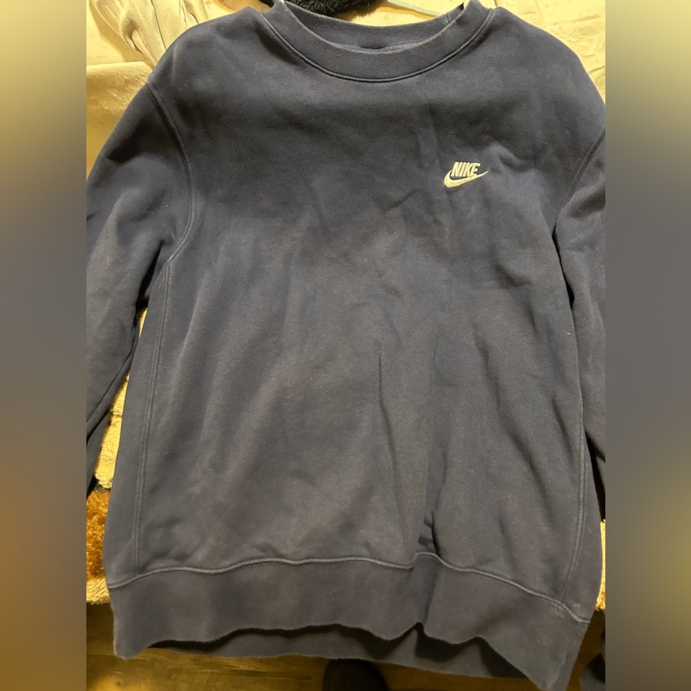 Navy Blue Nike Sweatshirt Size M